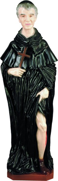 Plastic Saint Peregrine Statue - 24 inch - Full Color