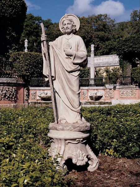 St. Jude Garden Statue - Stone Finish