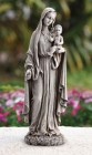 Madonna and Child with Roses Base Garden Statue 23" High