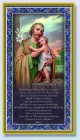 St. Joseph Italian Prayer Plaque