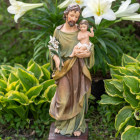 Saint Joseph and Christ Child 22 Inch High Statue