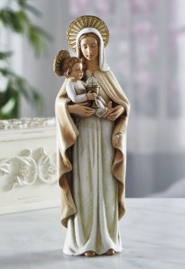 Our Lady of the Blessed Sacrament 8 Inches High Statue [CBST002]