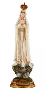 Our Lady of Fatima 12 Inches High Statue [CBST006]