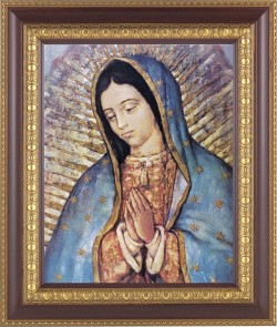 Our Lady of Guadalupe 8x10 Framed Print Under Glass [HFP217]