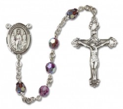 Our Lady of Knock Sterling Silver Heirloom Rosary Fancy Crucifix [RBEN1032]