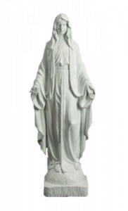 Outdoor Church Size Our Lady of Grace 50“ Statue [CBST091]