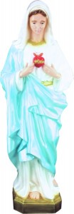 Plastic Immaculate Heart of Mary Statue - 36 inch [SAP3265]