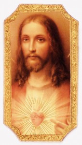 Sacred Heart of Jesus Plaque 9“ [FA0145]