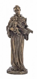St. Anthony &amp; Child Statue - 10.5 Inches [GSCH1085]