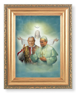 St. John Paul II and St. John XXIII 4x5.5 Print Under Glass [HFA5341]