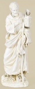 St. Joseph Statue, 27.5“ H for 27“ Scale Nativity Set [RM0017]