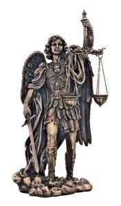 St. Michael Justice Statue - 11 inches [GSS017]