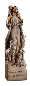 The Lord Is My Shepherd 12 Inch High Statue [CBST108]