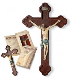 Tomaso Budded Crucifix - 10 inch [CRX0314B]