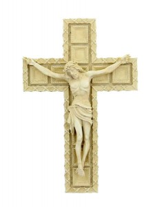 Tomaso Wall Crucifix, Resin, 7 1/2 [CRX1904]