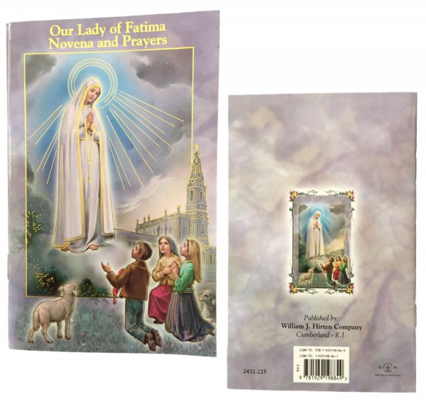 Our Lady of Fatima Novena Prayer Pamphlet - Pack of 10 - Full Color