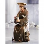 Seated Saint Francis of Assisi 6 Inch High Statue