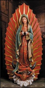 Church Size Our Lady of Guadalupe Statue 53 1?8“ Inch High Statue [CBST074]