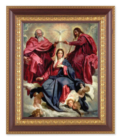 Crowning of Mary 8x10 Framed Print Under Glass [HFP8033]