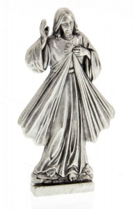 Divine Mercy Pocket Statue with Holy Card [HPC003]