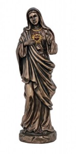Immaculate Heart of Mary Statue,  11 Inches [GSS004]