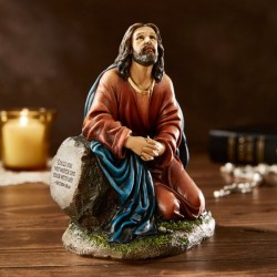 Jesus' Agony in the Garden of Gethsemane 5.5 Inches High Statue [CBST009]