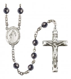 Men's Our Lady the Undoer of Knots Silver Plated Rosary [RBENM8383]
