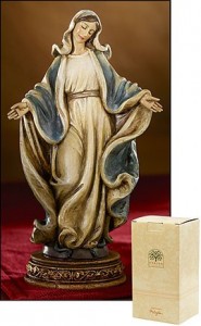 Our Lady of Grace Statue - 6.25 Inch [MIL1040]