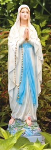 Our Lady of Lourdes Statue 26.5 Inches [MSA0003]