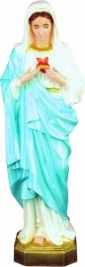 Plastic Immaculate Heart of Mary Statue - 24 inch [SAP2465]