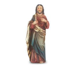 Sacred Heart of Jesus 4 inch Resin Statue [HR101]