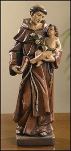 Saint Anthony Statue 8 Inch High Statue [CBST070]