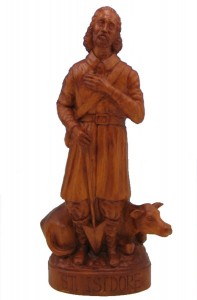 Saint Isidore the Farmer Statue - 24 inch [SAP2472]